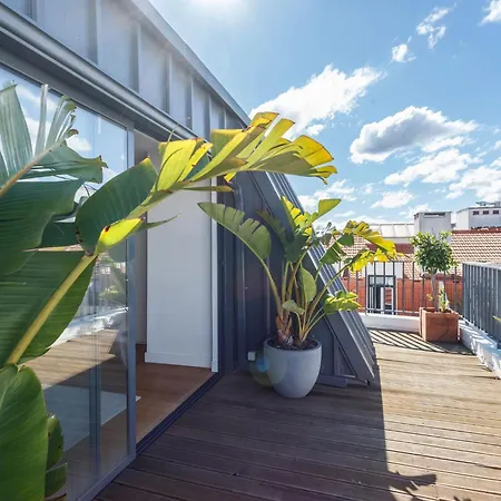 Luxury With Balcony And Shared In The Parque Eduardo Vii Area 홈스테이